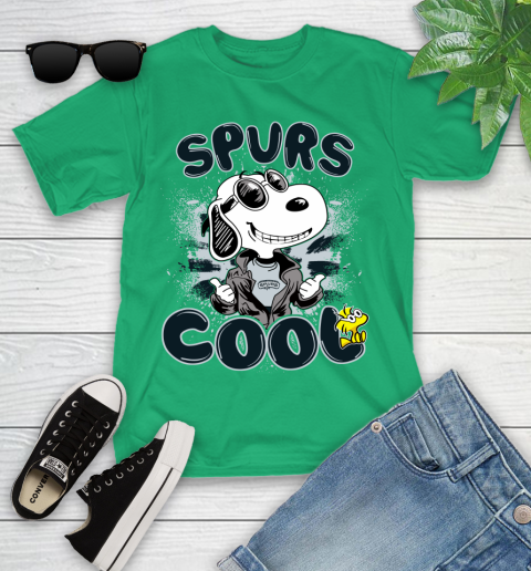 NBA Basketball San Antonio Spurs Cool Snoopy Shirt Youth T-Shirt 7