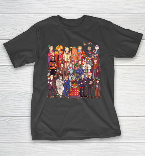 Doctor Who Shirt The Party Doesn't Start Until Yhe Doctor Walks In...Twelve Times T-Shirt