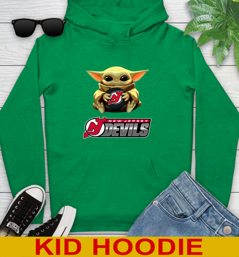 NHL Hockey New Jersey Devils Star Wars Baby Yoda Shirt 141