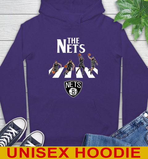 NBA Basketball Brooklyn Nets The Beatles Rock Band Shirt Hoodie 5