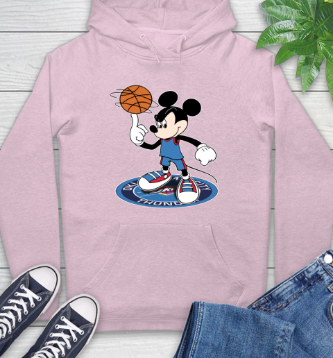 NBA Basketball Oklahoma City Thunder Cheerful Mickey Disney Shirt Hoodie 10