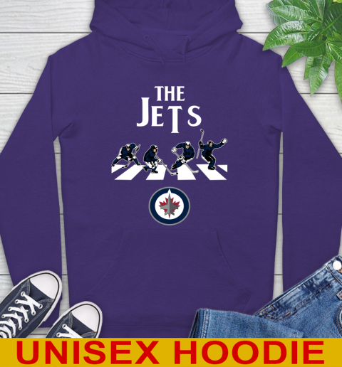 NHL Hockey Winnipeg Jets The Beatles Rock Band Shirt Hoodie 5