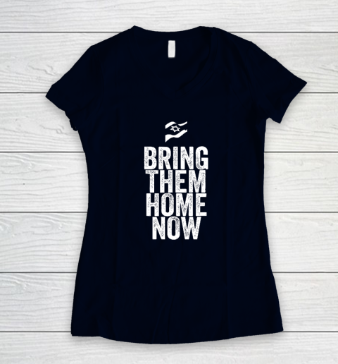 Bring Them Home Now Women's V-Neck T-Shirt - Image 3