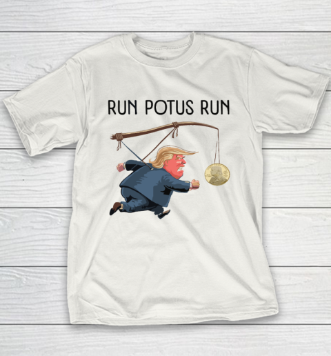Trump Nobel Peace Prize Run Potus Run Youth T-Shirt