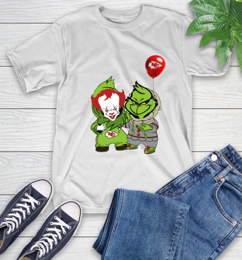 Kansas City Chiefs Baby Pennywise Grinch Christmas Nfl Football T