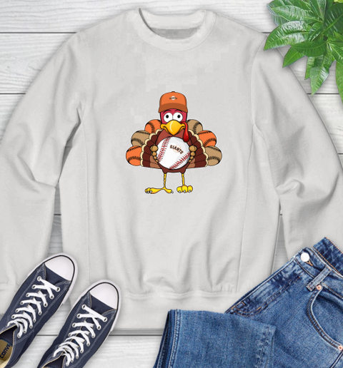 San Francisco Giants Turkey thanksgiving Sweatshirt