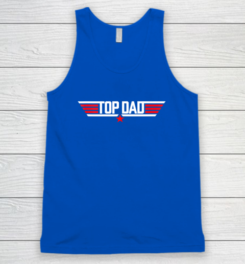 Top Dad Funny Father Air Humor Movie Gun Fathers Day Tank Top 3