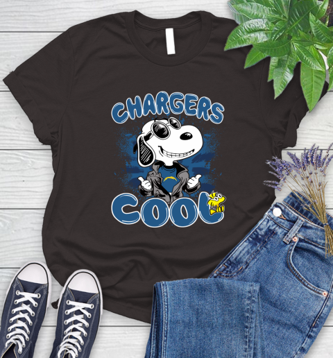 NFL Football Los Angeles Chargers Cool Snoopy Shirt Women's T-Shirt 9