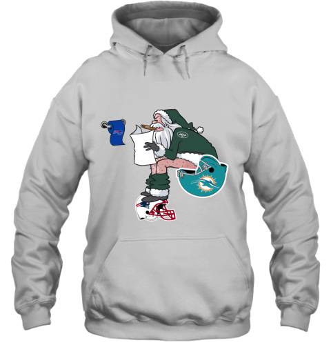 Santa Claus New York Jets Shit On Other Teams Christmas Hoodie
