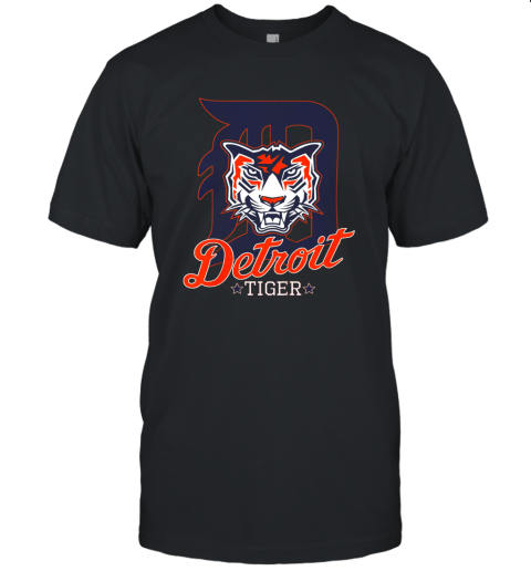 lgyr tiger mascot distressed detroit baseball t shirt new jersey t shirt 60 front black