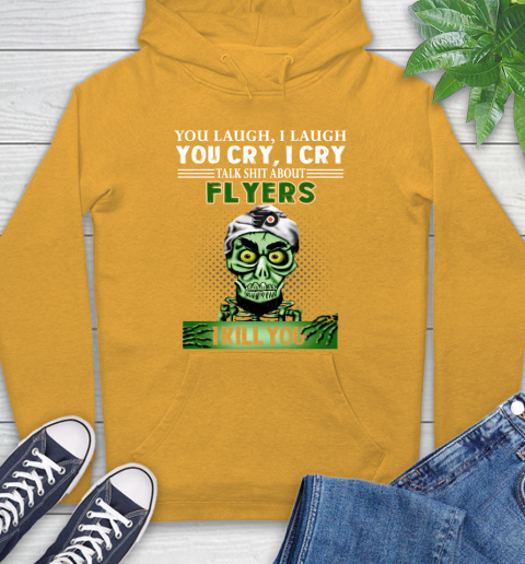 NHL Talk Shit About Philadelphia Flyers I Kill You Achmed The Dead Terrorist Jeffrey Dunham Hockey Hoodie 2