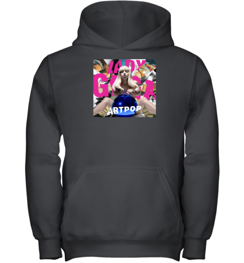 Ladygaga Store Lady Gaga Artpop Cover Youth Hoodie