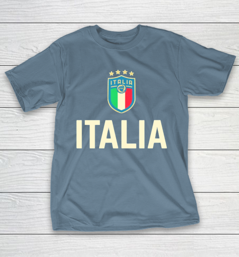 Daddy Tee Italy Jersey Soccer 2021 2021 Italian Style Italia Football Euro Lover Soccer Fans Euros T-Shirt 