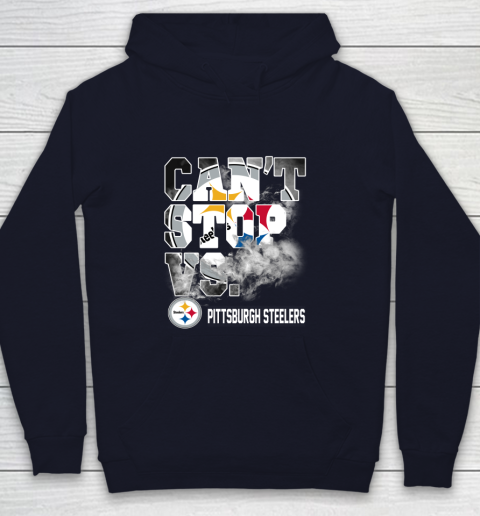 NFL Pittsburgh Steelers Can't Stop Vs Youth Hoodie 2