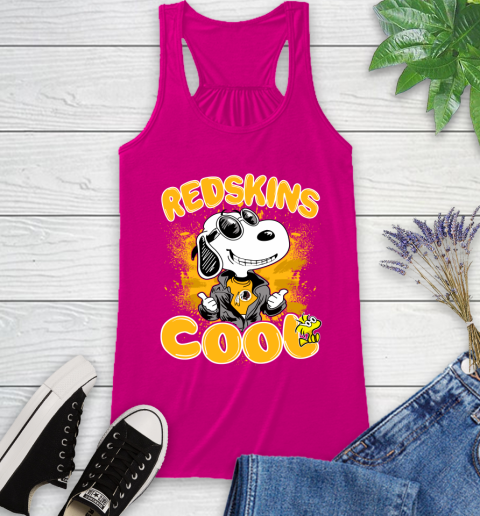 NFL Football Washington Redskins Cool Snoopy Shirt Racerback Tank 5