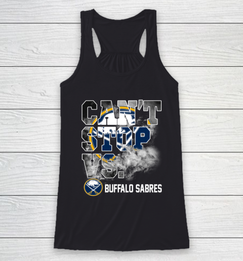 NHL Buffalo Sabres Hockey Can't Stop Vs Racerback Tank