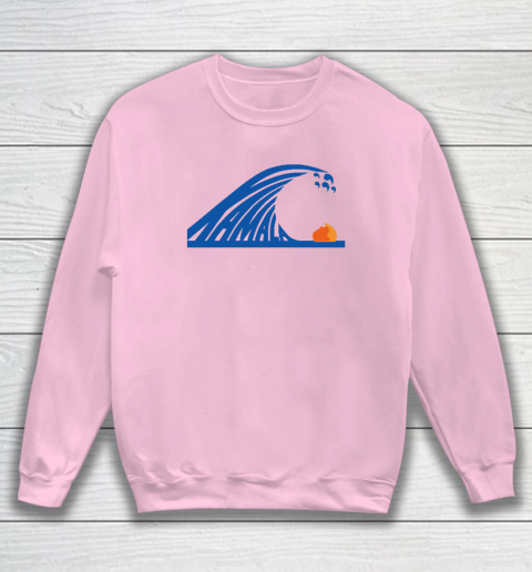 Blue Wave For Kamala Harris Trump Funny Sweatshirt 5