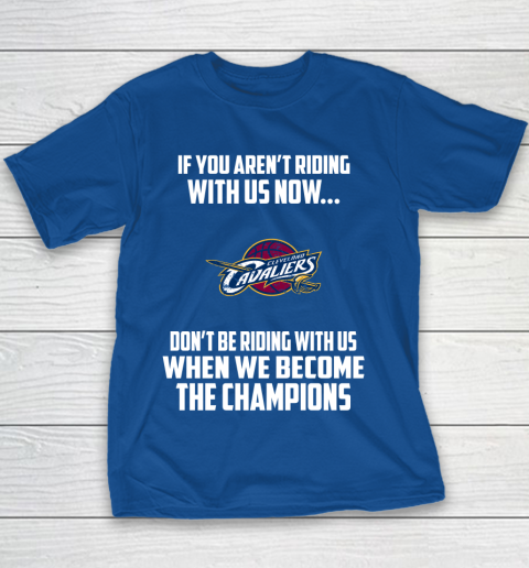 NBA Cleveland Cavaliers Basketball We Become The Champions Youth T-Shirt 6