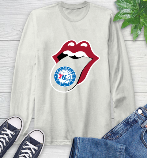 Philadelphia 76ers NBA Basketball Lips I Root For My Team Adoring Fan 69