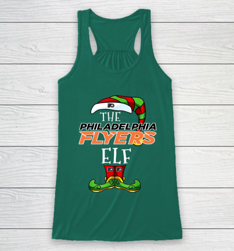 Philadelphia Flyers Christmas ELF Funny NHL Racerback Tank 5