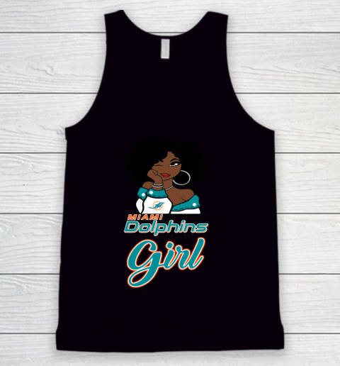 Miami Dolphins Girl NFL Tank Top