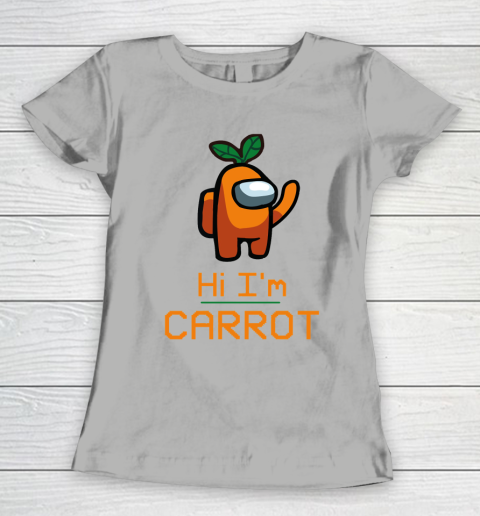 Among Us Shirt IM CARROT ORANGE AMONG A7 Women's T-Shirt 8