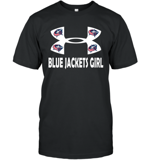 NHL Columbus Blue Jackets Girl Under Armour Hockey Sports