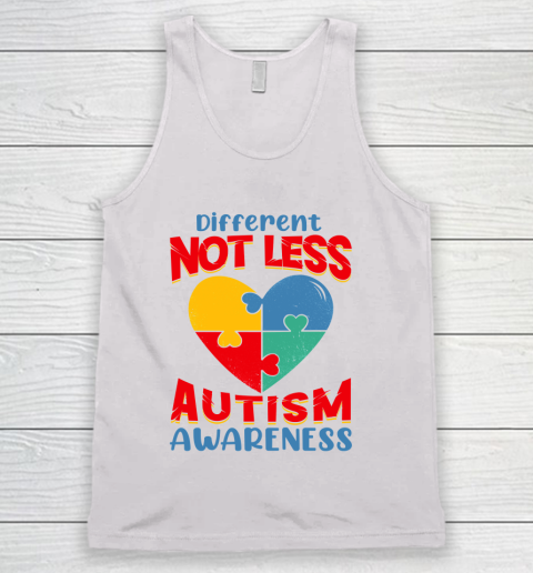 Different Not Less Autism Awareness Tank Top