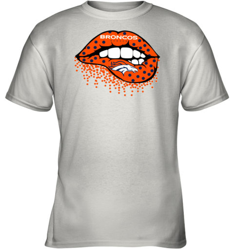 Denver Broncos Lips Inspired Youth T-Shirt
