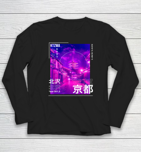 Japanese Streetwear Retro Vibes Aesthetic Tokyo Cyberpunk Long Sleeve T-Shirt