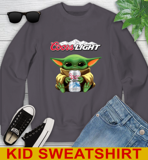 Star Wars Baby Yoda Hugs Coors Beer Shirt 118