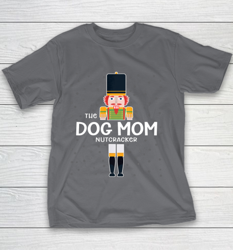 Dog Mom Nutcracker Family Matching Funny Gift Pajama Youth T-Shirt 5
