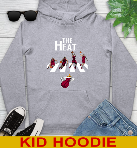 NBA Basketball Miami Heat The Beatles Rock Band Shirt Youth Hoodie 6