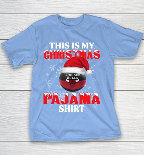 Chicago Bulls This Is My Christmas Pajama Shirt NBA Youth T-Shirt 8