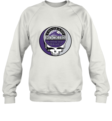 Colorado Rockies The Grateful Dead Baseball MLB Mashup Sweatshirt