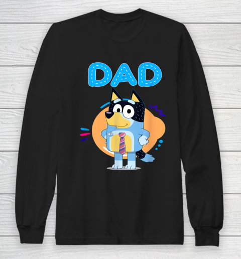 Family Blueys Love Dad Love Mom Blueys Love Mom Long Sleeve T-Shirt