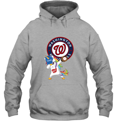 Hip Hop Dabbing Unicorn Flippin Love Washington Nationals Hoodie