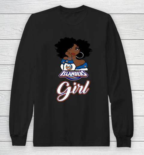New York Islanders Girl NHL Long Sleeve T-Shirt