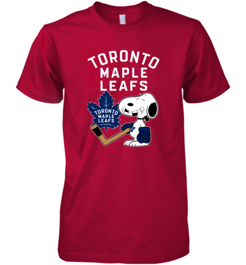 Toronto Maple Leafs Ice Hockey Broken Teeth Snoopy NHL Premium Men's T-Shirt