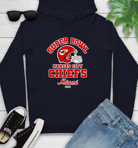 Kansas City Chiefs Super Bowl Champion Miami Logo 2020 NFL Shirts 125