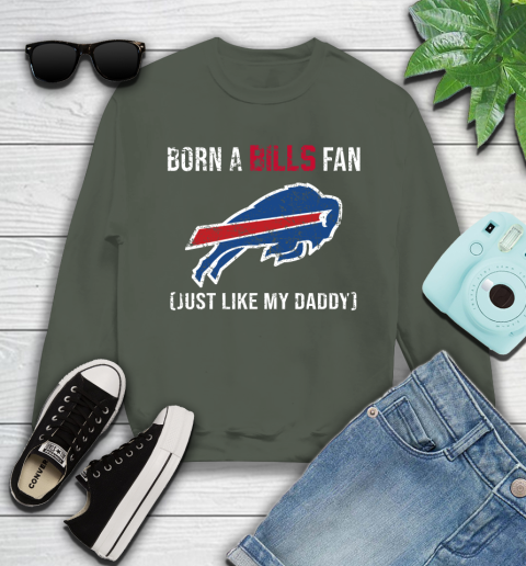 NFL Buffalo Bills Football Loyal Fan Just Like My Daddy Shirt Youth Sweatshirt 8 NFL Buffalo Bills Football Loyal Fan Just Like My Daddy Shirt Youth Sweatshirt - Image 8