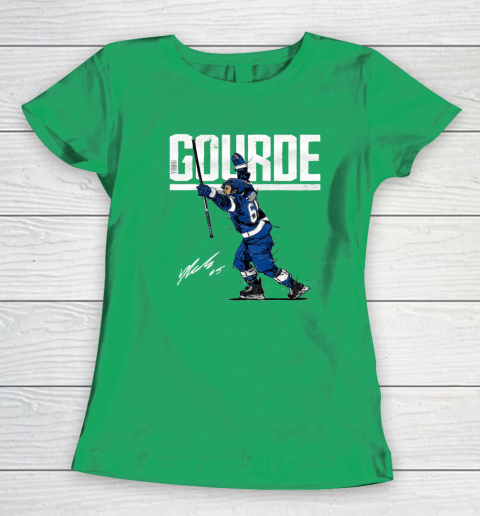 Yanni Gourde For Tampa Bay Lightning Fans Women's T-Shirt 5