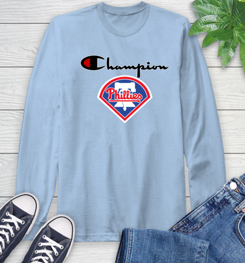 MLB Baseball Philadelphia Phillies Champion Shirt Long Sleeve T-Shirt 6