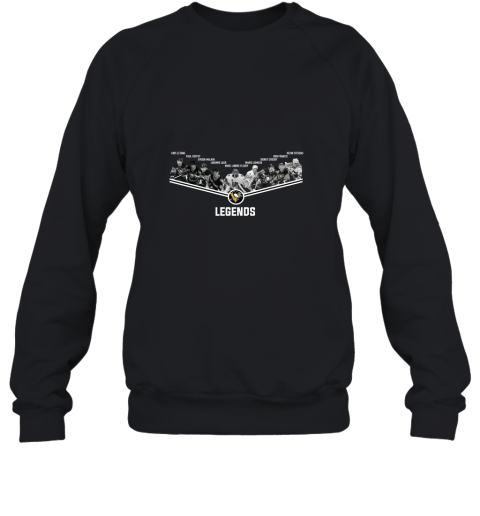 Pittsburgh penguins legends team player shirt 01 Sweatshirt