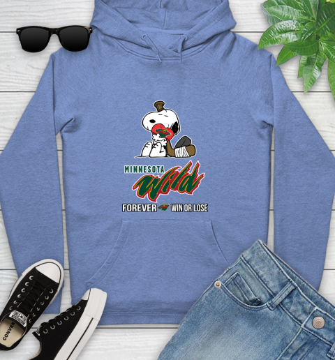 NHL The Peanuts Movie Snoopy Forever Win Or Lose Hockey Minnesota Wild 148