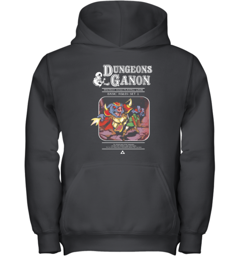 Dungeons Ganon Fantasy Role Playing Game Basic Rules Set Youth Hoodie