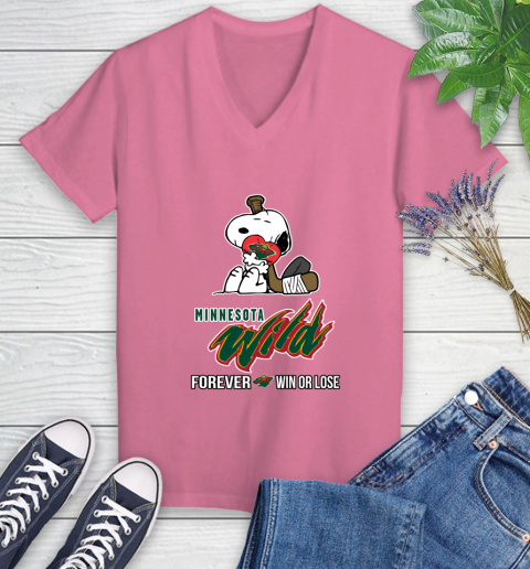 NHL The Peanuts Movie Snoopy Forever Win Or Lose Hockey Minnesota Wild 89