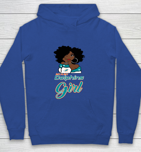 Miami Dolphins Girl NFL Youth Hoodie 8