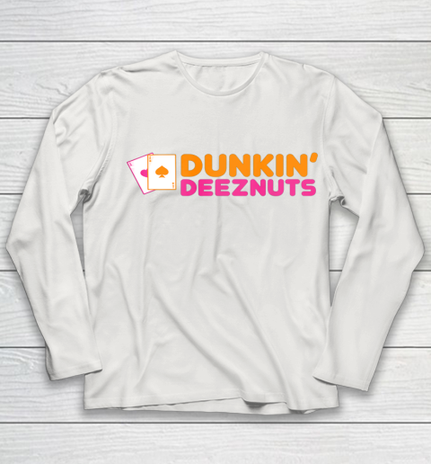 Dunkin Deez Nuts Pocket Aces Youth Long Sleeve 8