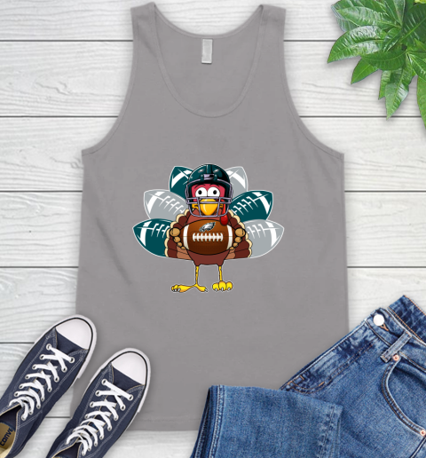 Philadelphia Eagles Turkey Thanksgiving Day Tank Top 4